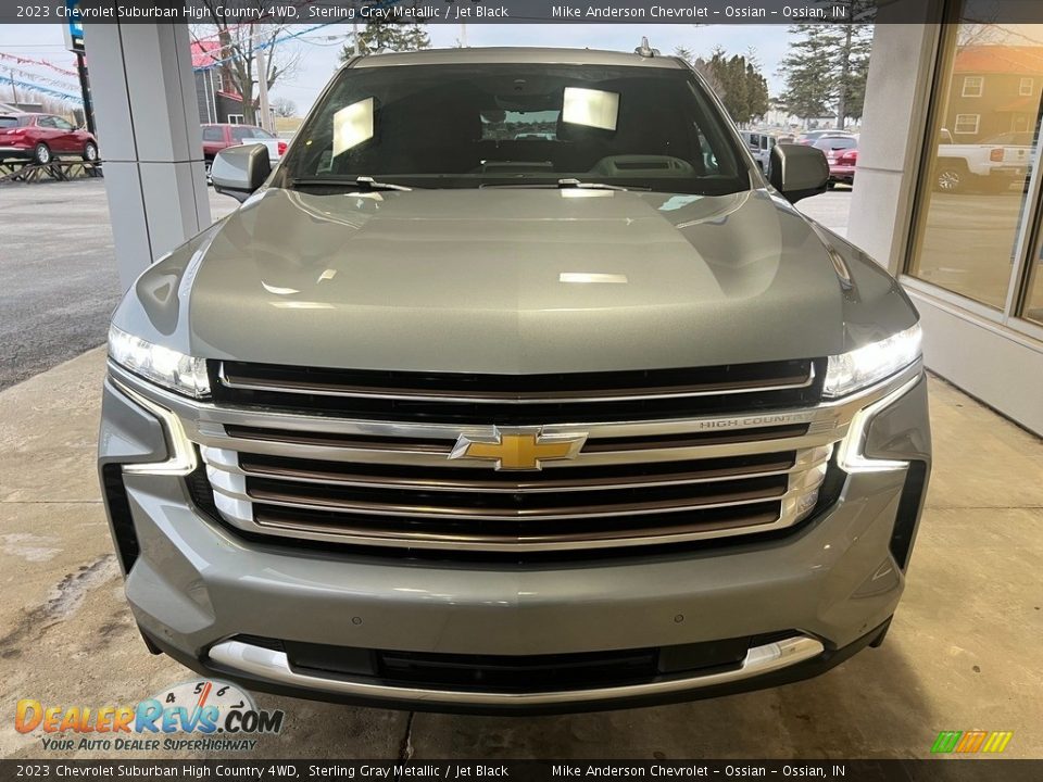 2023 Chevrolet Suburban High Country 4WD Sterling Gray Metallic / Jet Black Photo #3