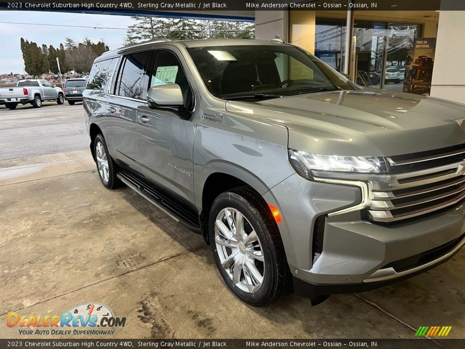 2023 Chevrolet Suburban High Country 4WD Sterling Gray Metallic / Jet Black Photo #5