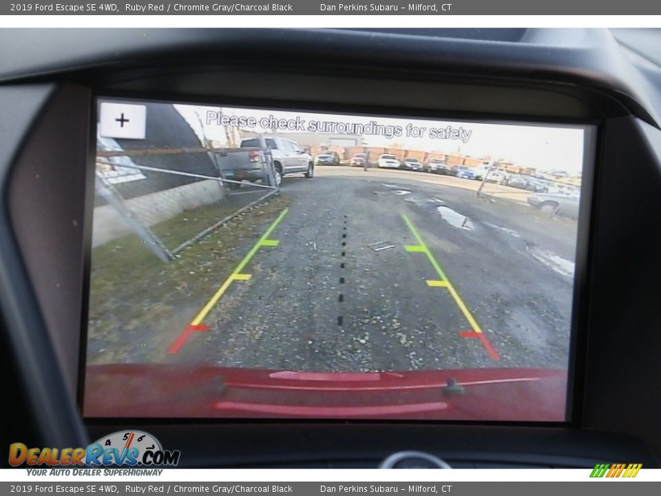 2019 Ford Escape SE 4WD Ruby Red / Chromite Gray/Charcoal Black Photo #19
