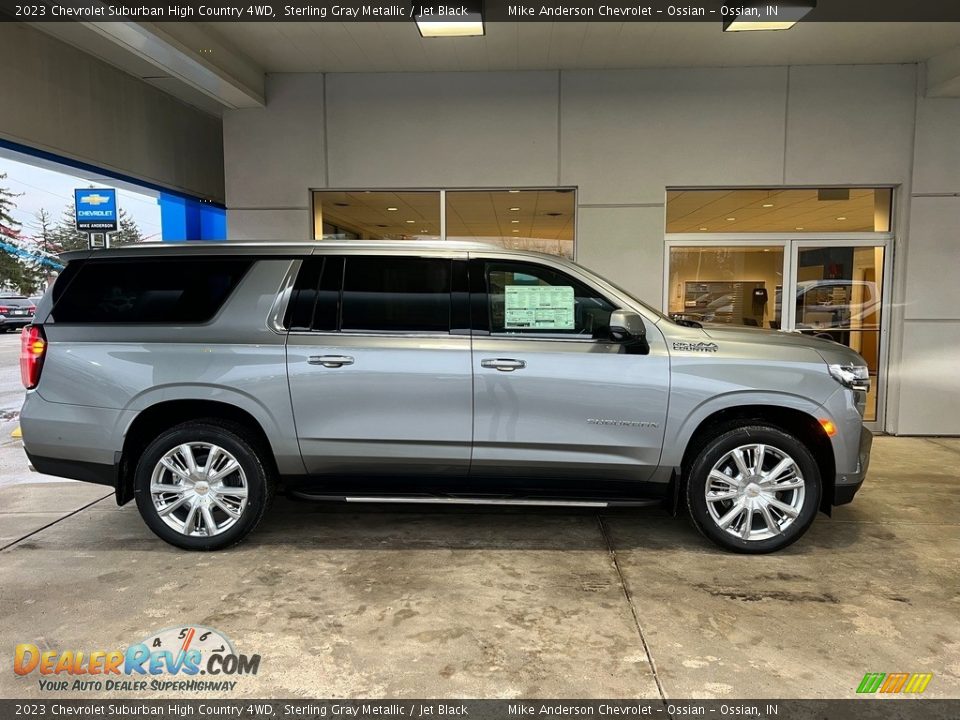 2023 Chevrolet Suburban High Country 4WD Sterling Gray Metallic / Jet Black Photo #6