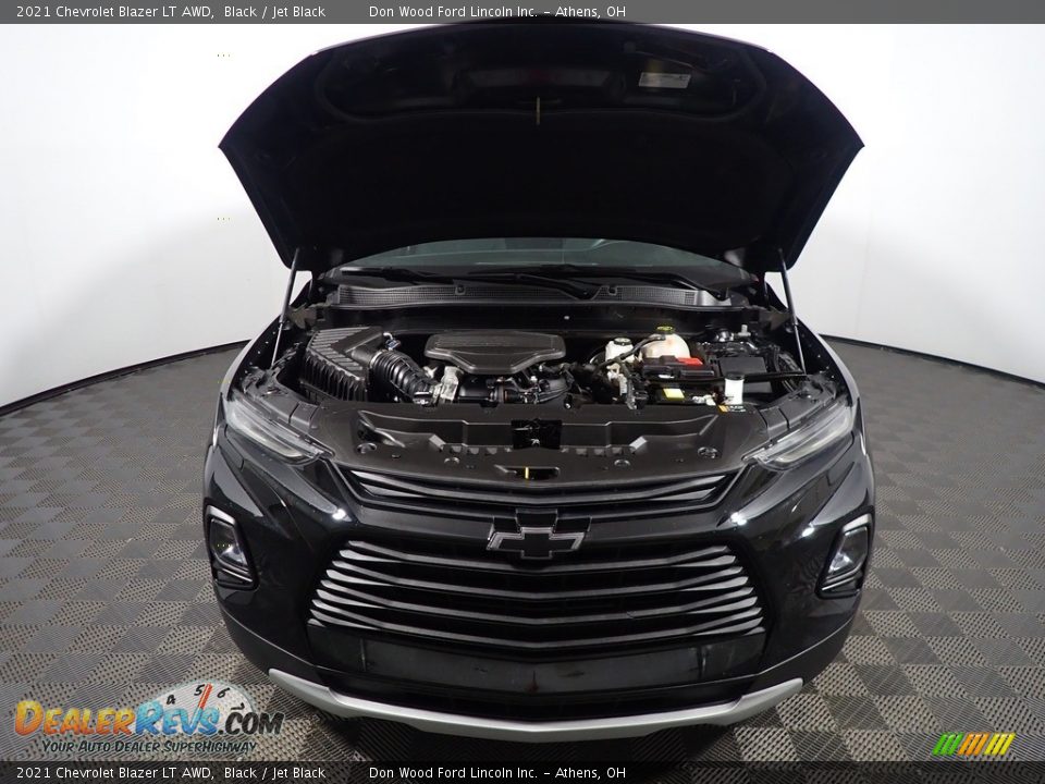 2021 Chevrolet Blazer LT AWD Black / Jet Black Photo #6