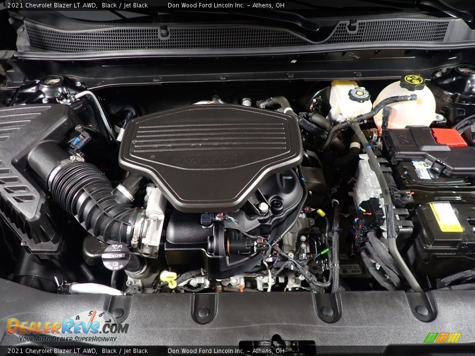 2021 Chevrolet Blazer LT AWD Black / Jet Black Photo #7