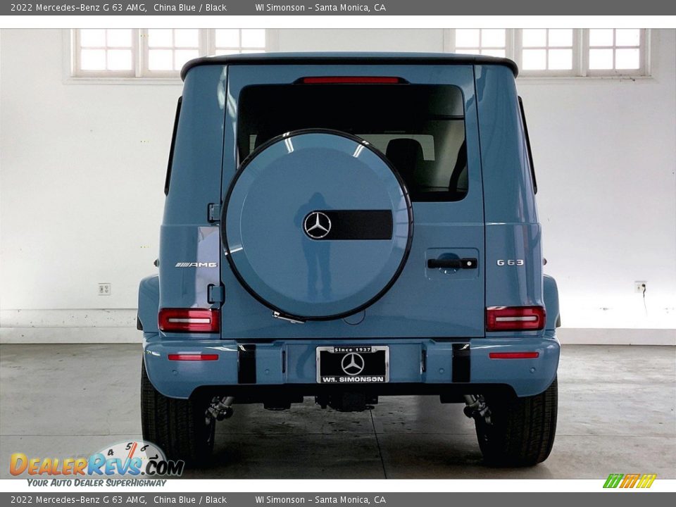 2022 Mercedes-Benz G 63 AMG China Blue / Black Photo #3