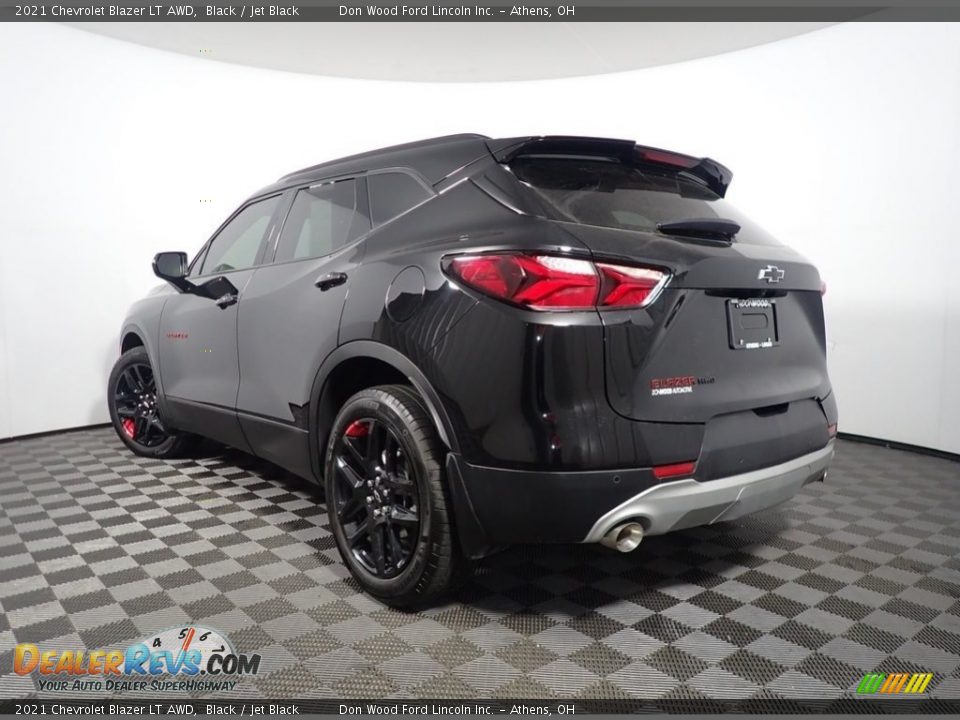 2021 Chevrolet Blazer LT AWD Black / Jet Black Photo #11