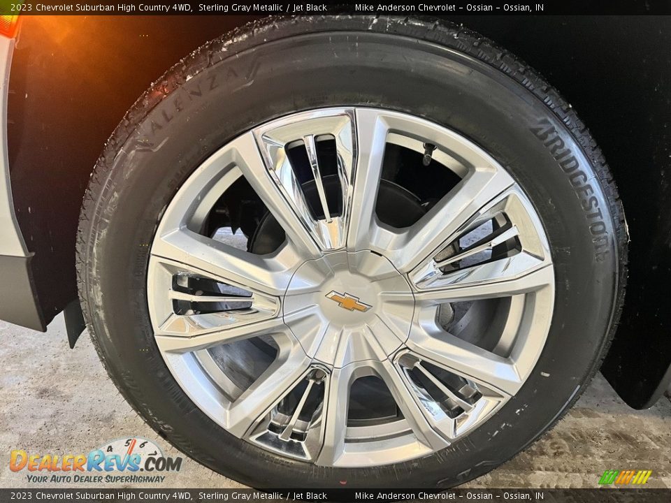 2023 Chevrolet Suburban High Country 4WD Sterling Gray Metallic / Jet Black Photo #13