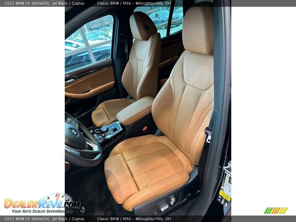 Cognac Interior - 2023 BMW X3 xDrive30i Photo #4