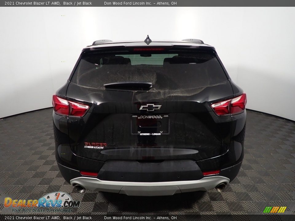 2021 Chevrolet Blazer LT AWD Black / Jet Black Photo #13