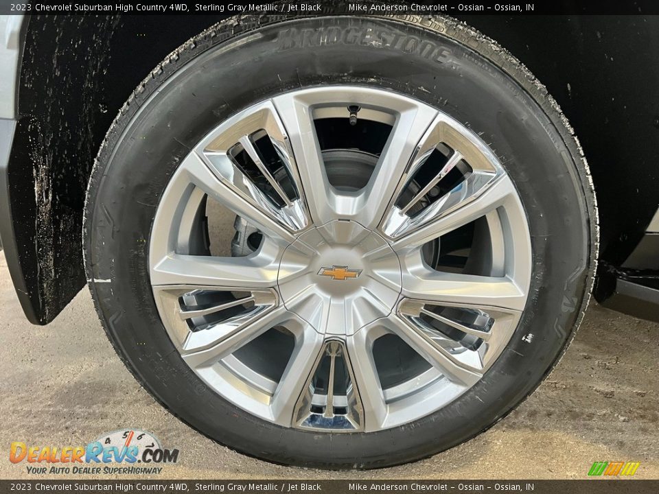 2023 Chevrolet Suburban High Country 4WD Sterling Gray Metallic / Jet Black Photo #15
