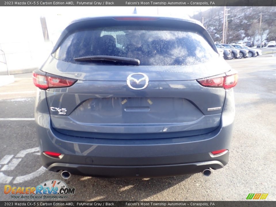 2023 Mazda CX-5 S Carbon Edition AWD Polymetal Gray / Black Photo #3