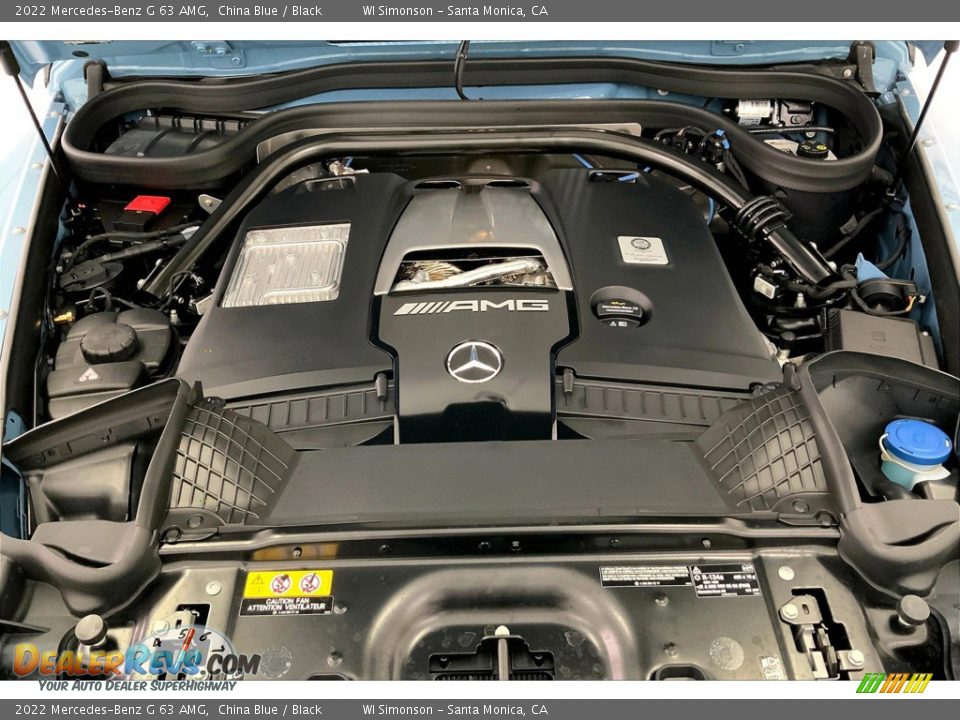 2022 Mercedes-Benz G 63 AMG 4.0 Liter DI biturbo DOHC 32-Valve VVT V8 Engine Photo #9