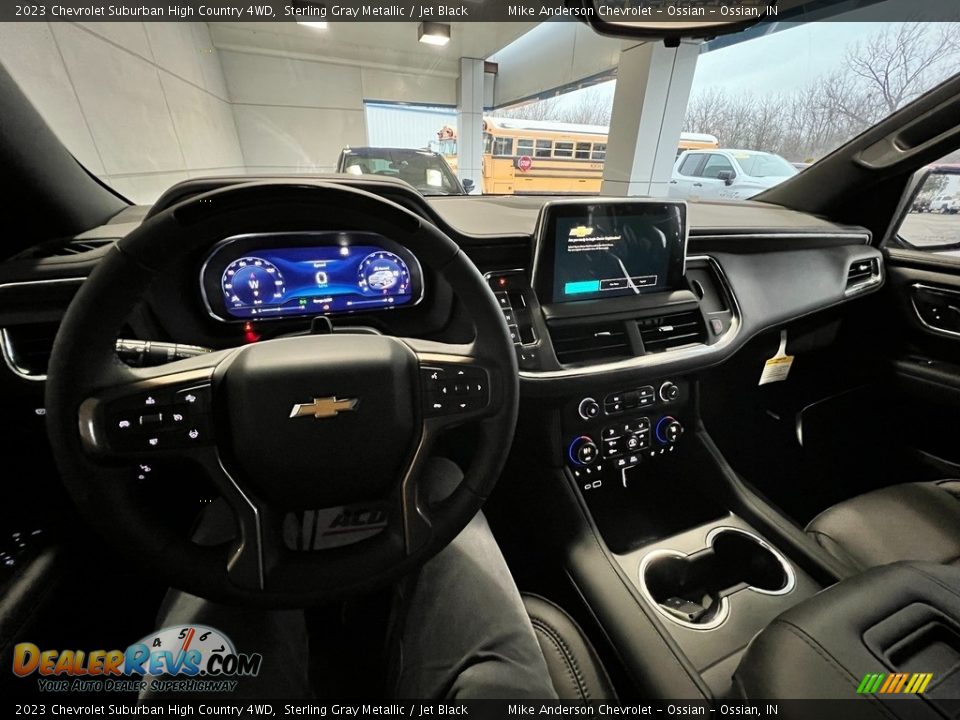 2023 Chevrolet Suburban High Country 4WD Sterling Gray Metallic / Jet Black Photo #19