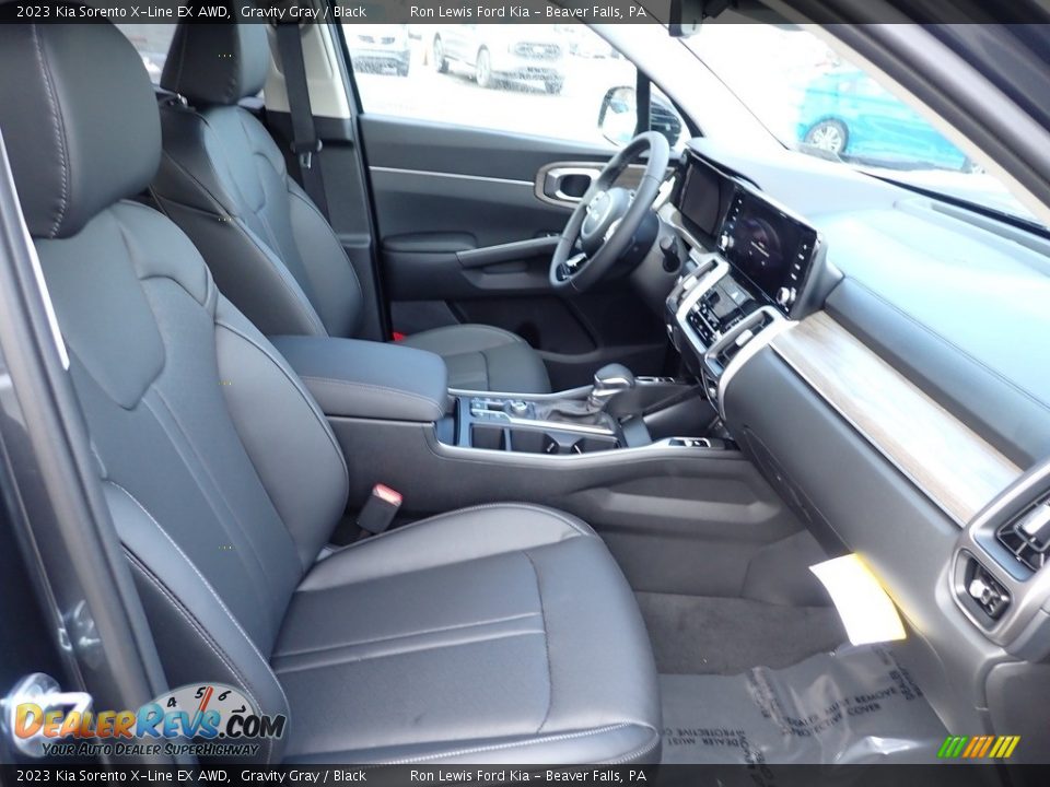 Front Seat of 2023 Kia Sorento X-Line EX AWD Photo #11