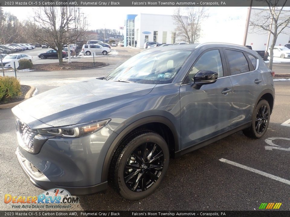 2023 Mazda CX-5 S Carbon Edition AWD Polymetal Gray / Black Photo #6