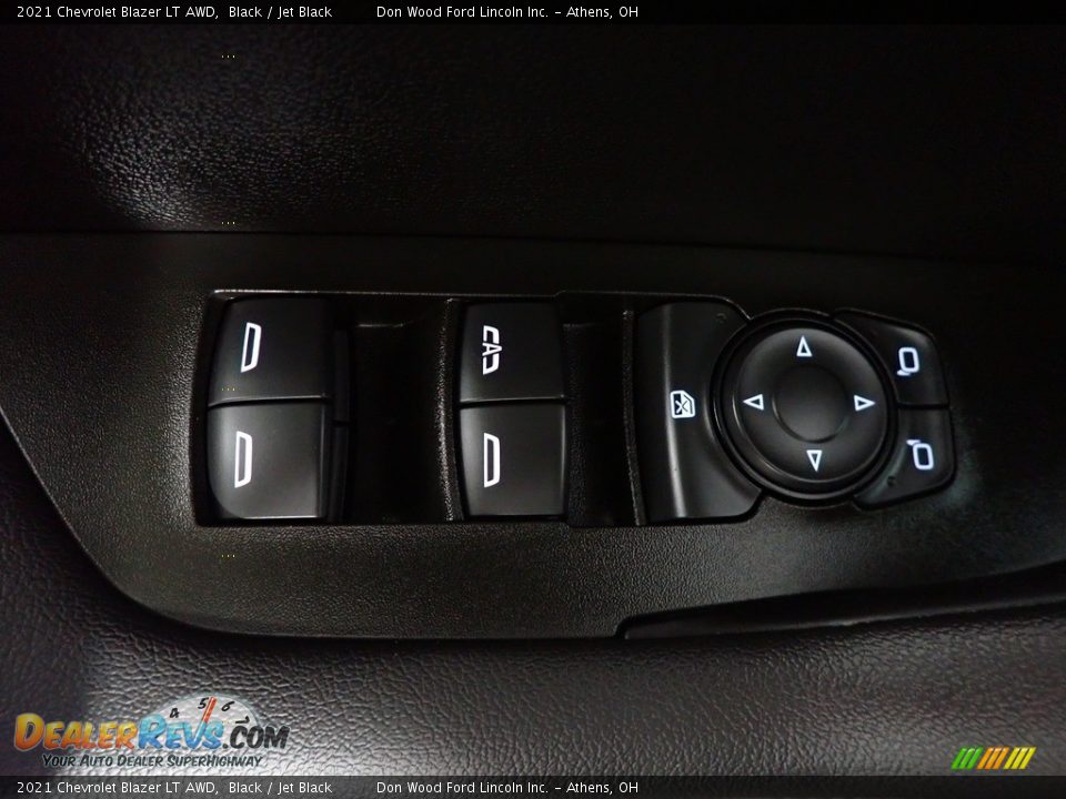 2021 Chevrolet Blazer LT AWD Black / Jet Black Photo #20