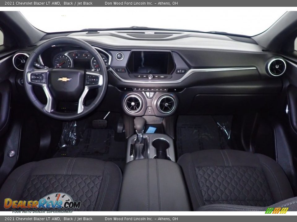 2021 Chevrolet Blazer LT AWD Black / Jet Black Photo #23
