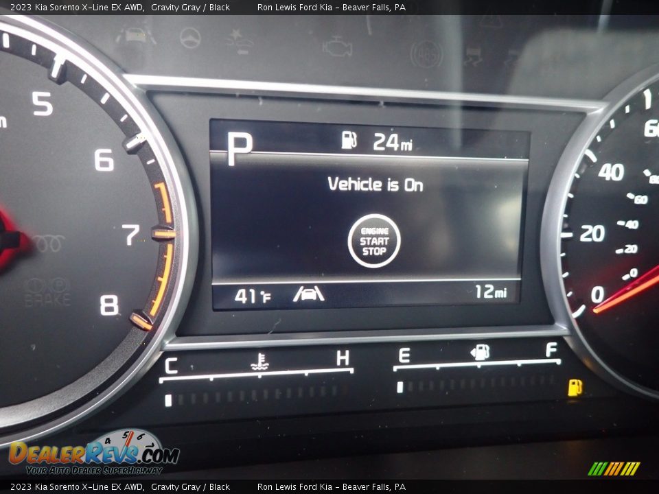 2023 Kia Sorento X-Line EX AWD Gravity Gray / Black Photo #17