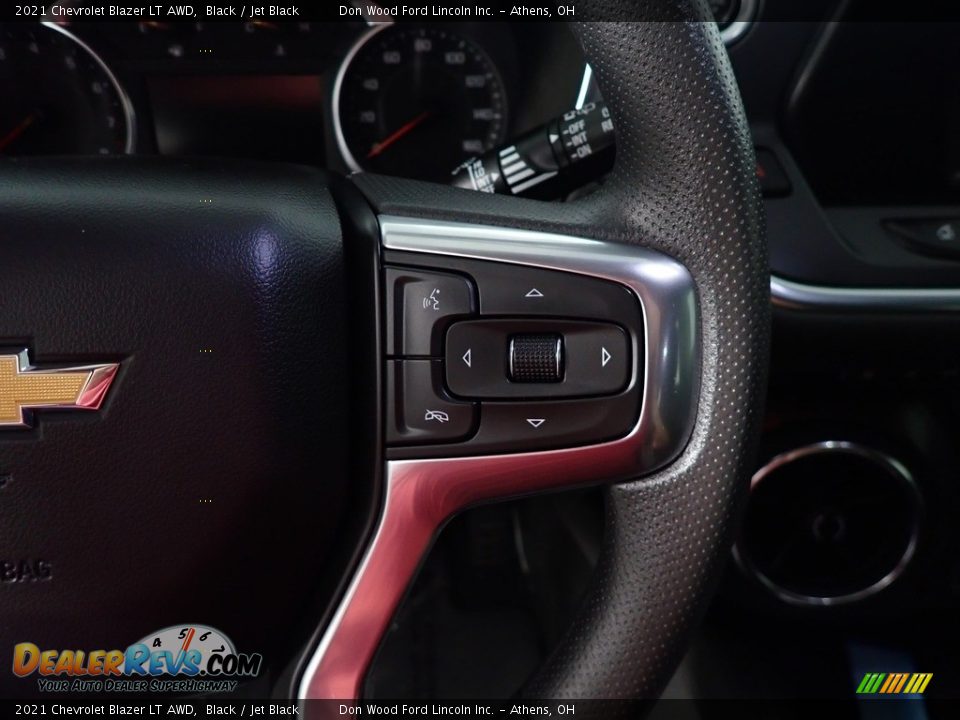 2021 Chevrolet Blazer LT AWD Black / Jet Black Photo #29