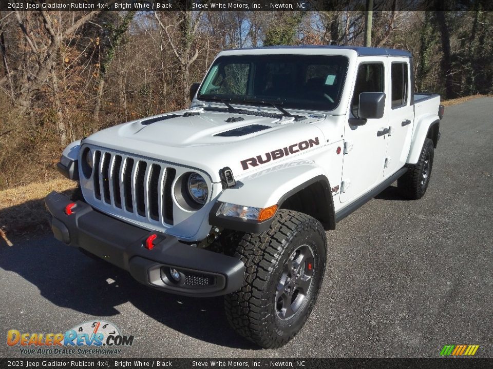 2023 Jeep Gladiator Rubicon 4x4 Bright White / Black Photo #2