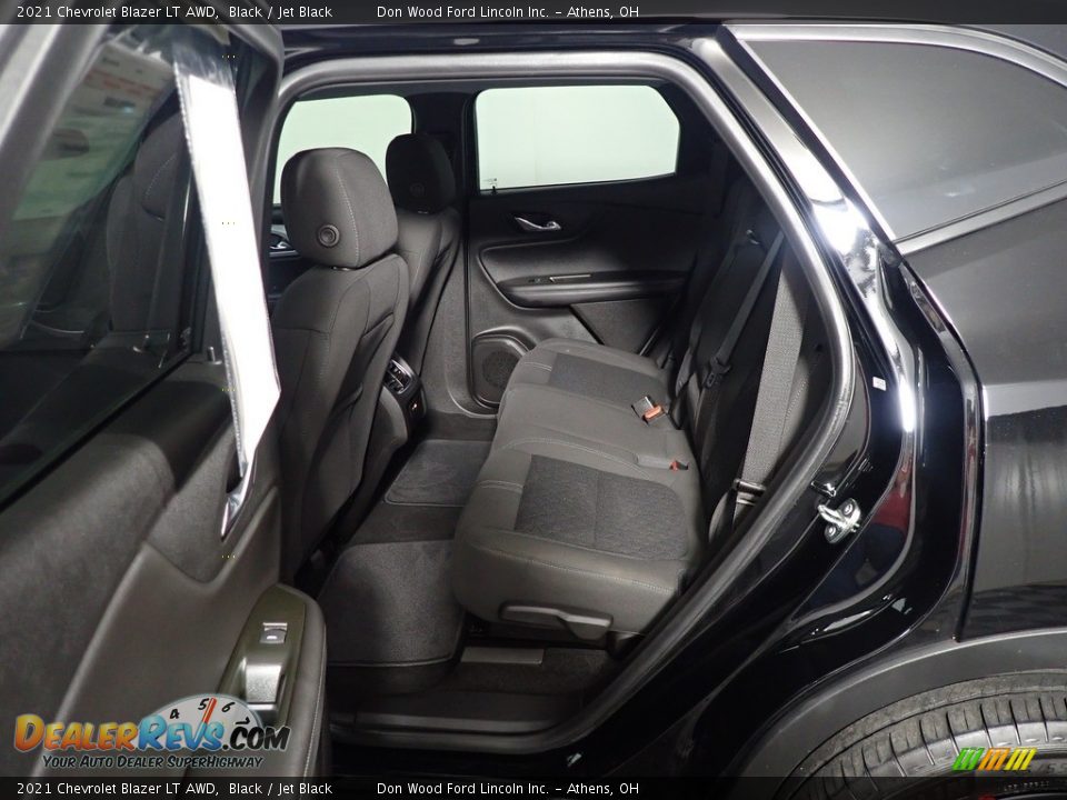 2021 Chevrolet Blazer LT AWD Black / Jet Black Photo #34