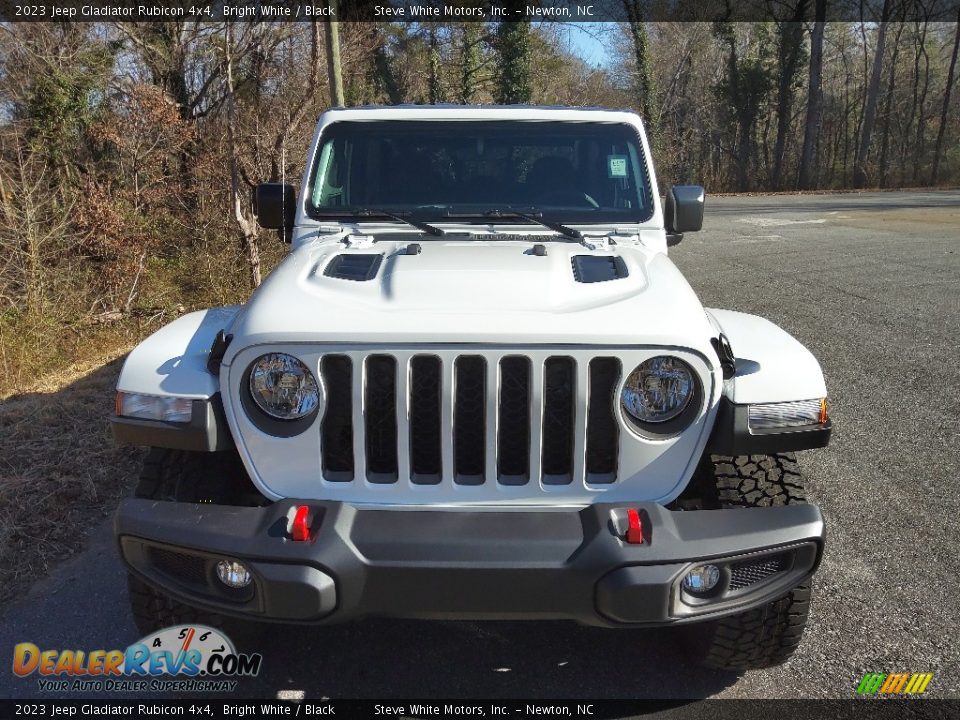 2023 Jeep Gladiator Rubicon 4x4 Bright White / Black Photo #3