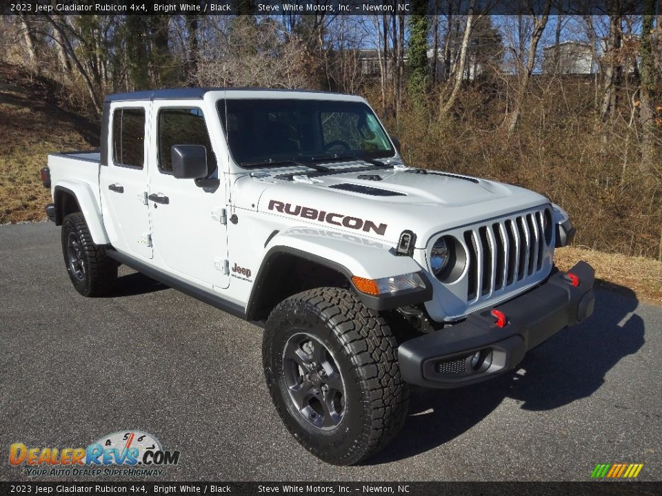 2023 Jeep Gladiator Rubicon 4x4 Bright White / Black Photo #4