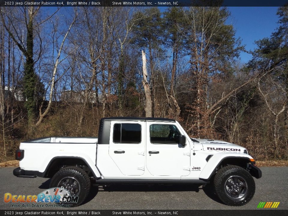 2023 Jeep Gladiator Rubicon 4x4 Bright White / Black Photo #5