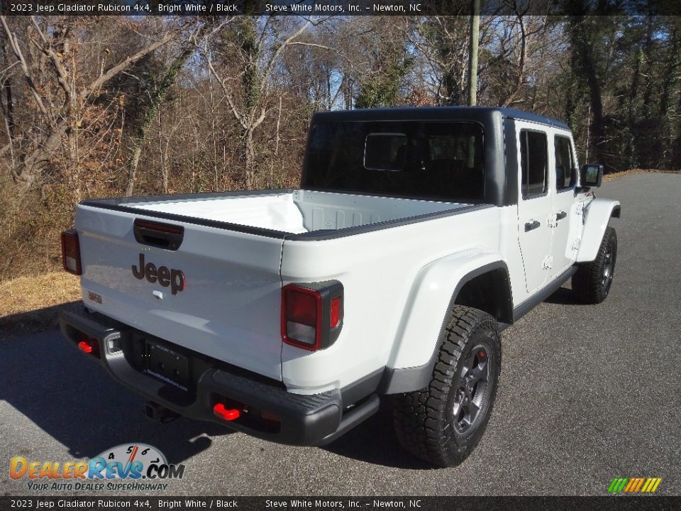 2023 Jeep Gladiator Rubicon 4x4 Bright White / Black Photo #6