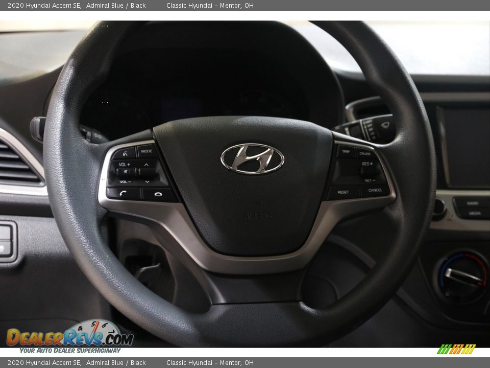 2020 Hyundai Accent SE Admiral Blue / Black Photo #7