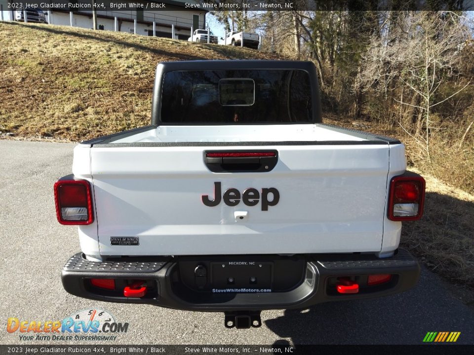 2023 Jeep Gladiator Rubicon 4x4 Bright White / Black Photo #7