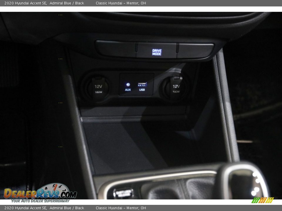 2020 Hyundai Accent SE Admiral Blue / Black Photo #11