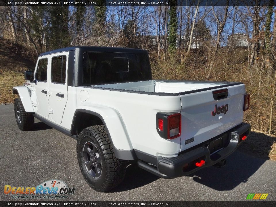 2023 Jeep Gladiator Rubicon 4x4 Bright White / Black Photo #9