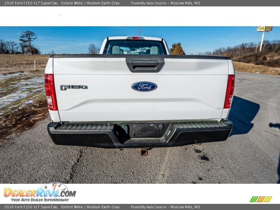 2016 Ford F150 XLT SuperCab Oxford White / Medium Earth Gray Photo #5