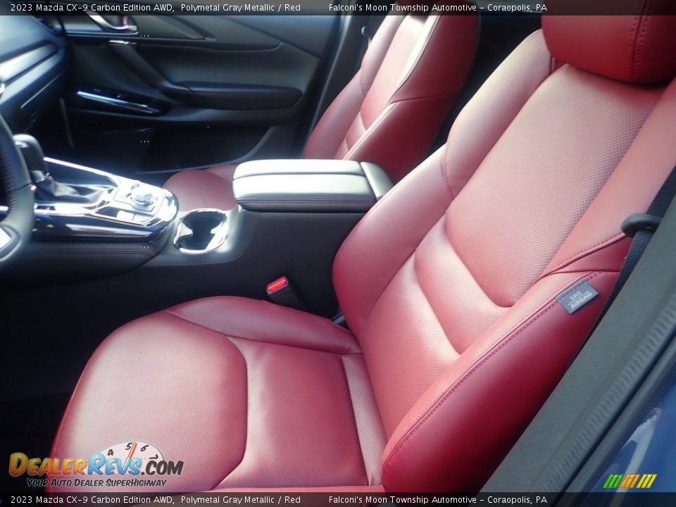 Front Seat of 2023 Mazda CX-9 Carbon Edition AWD Photo #11