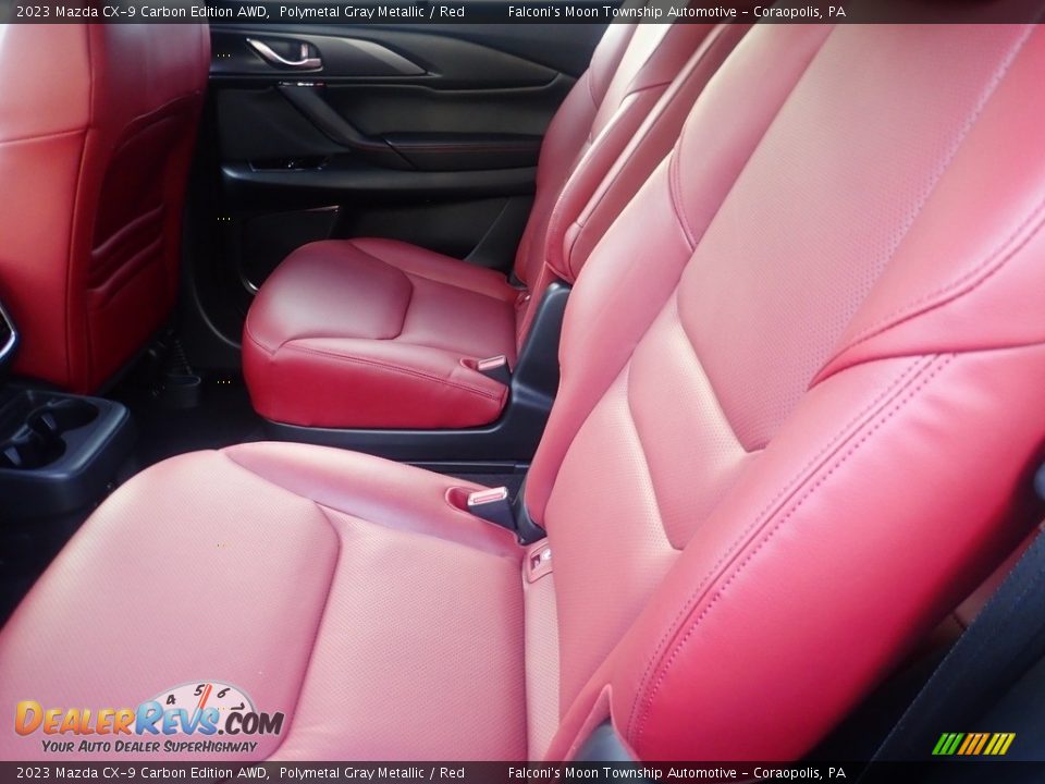 Rear Seat of 2023 Mazda CX-9 Carbon Edition AWD Photo #12