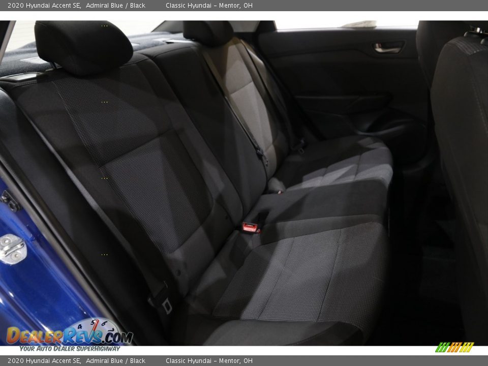 2020 Hyundai Accent SE Admiral Blue / Black Photo #14