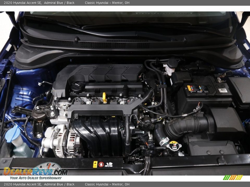 2020 Hyundai Accent SE Admiral Blue / Black Photo #17