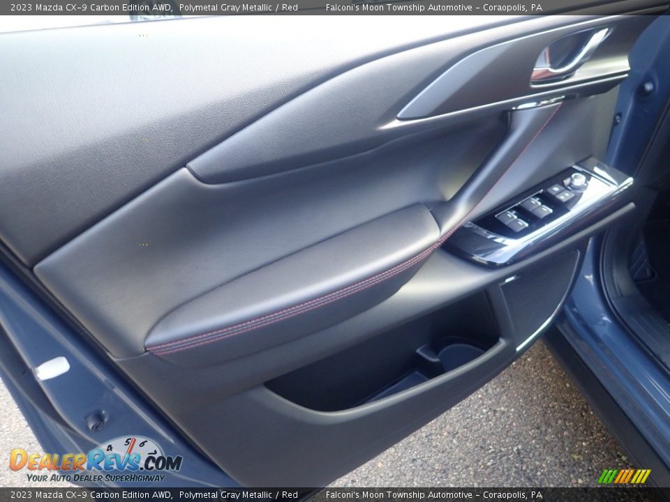 Door Panel of 2023 Mazda CX-9 Carbon Edition AWD Photo #15