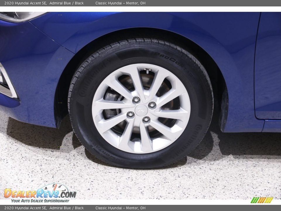 2020 Hyundai Accent SE Admiral Blue / Black Photo #18