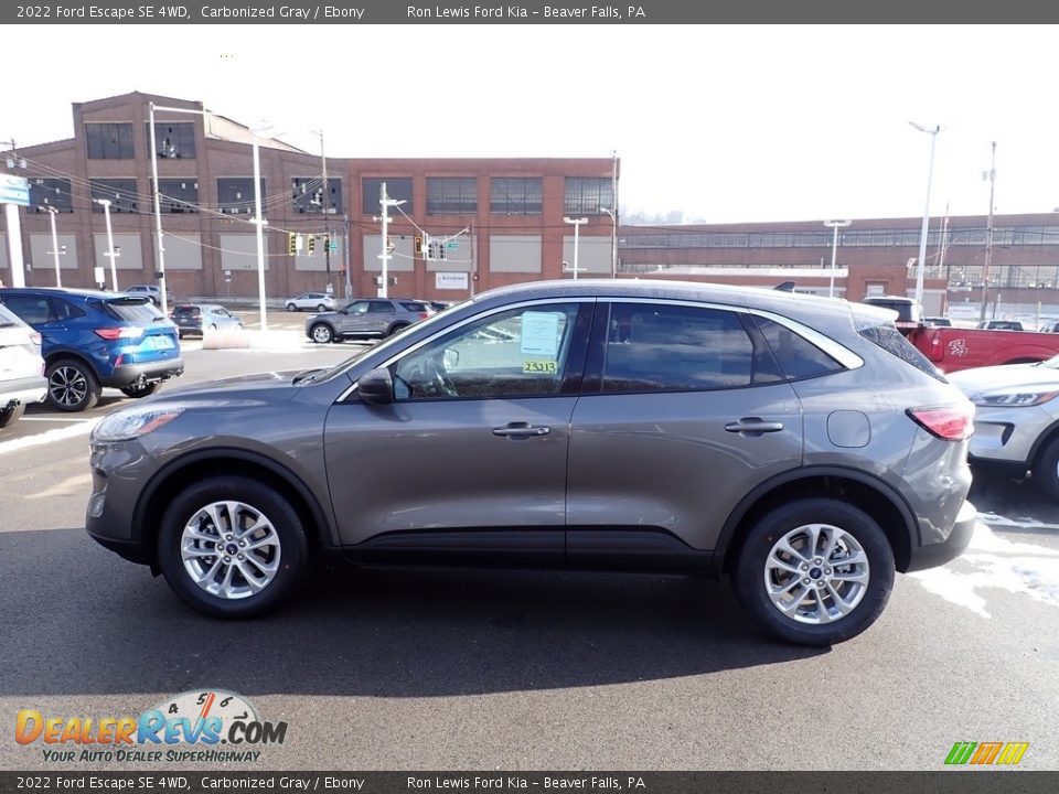 2022 Ford Escape SE 4WD Carbonized Gray / Ebony Photo #5