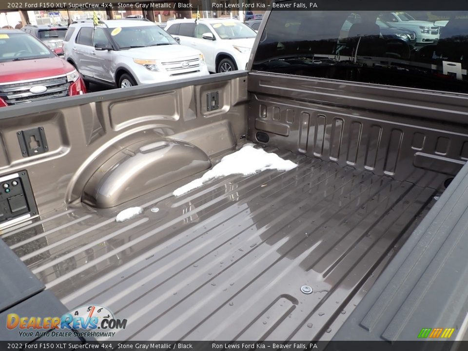 2022 Ford F150 XLT SuperCrew 4x4 Stone Gray Metallic / Black Photo #10