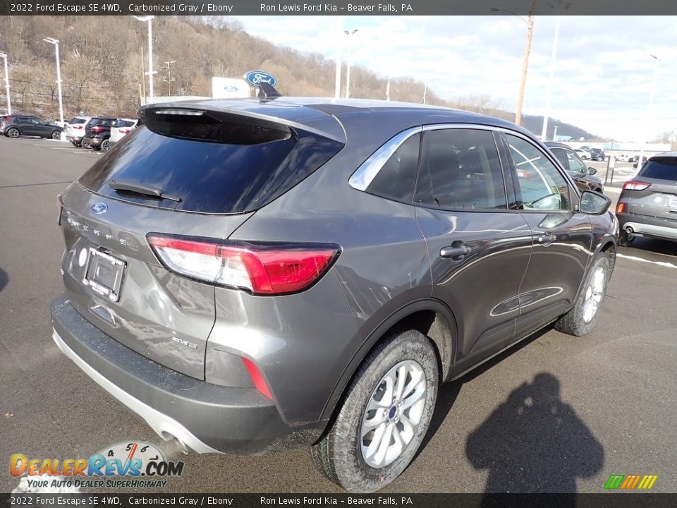 2022 Ford Escape SE 4WD Carbonized Gray / Ebony Photo #8