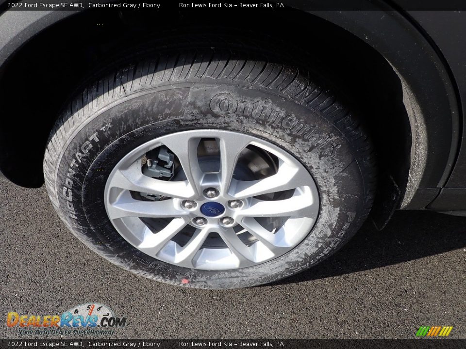2022 Ford Escape SE 4WD Carbonized Gray / Ebony Photo #9