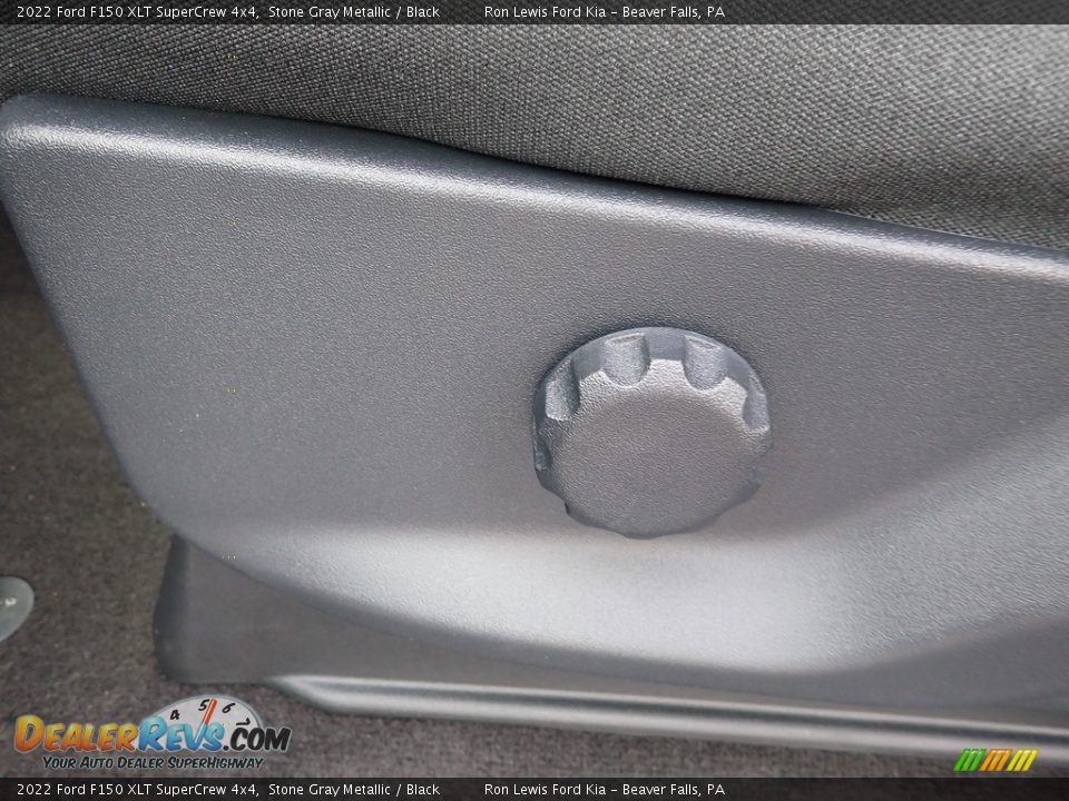 2022 Ford F150 XLT SuperCrew 4x4 Stone Gray Metallic / Black Photo #14