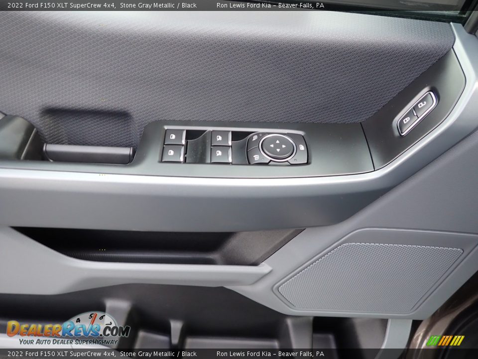 2022 Ford F150 XLT SuperCrew 4x4 Stone Gray Metallic / Black Photo #15