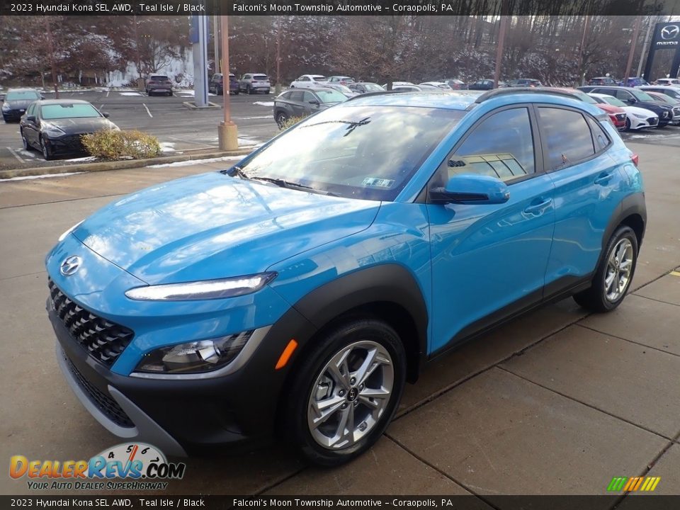 2023 Hyundai Kona SEL AWD Teal Isle / Black Photo #7