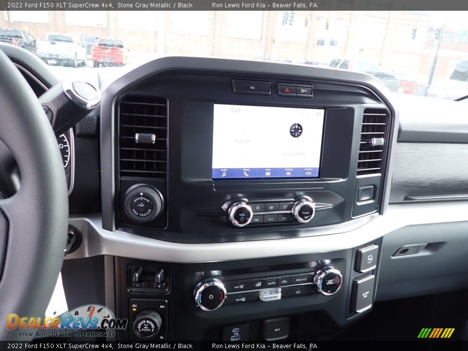 2022 Ford F150 XLT SuperCrew 4x4 Stone Gray Metallic / Black Photo #17