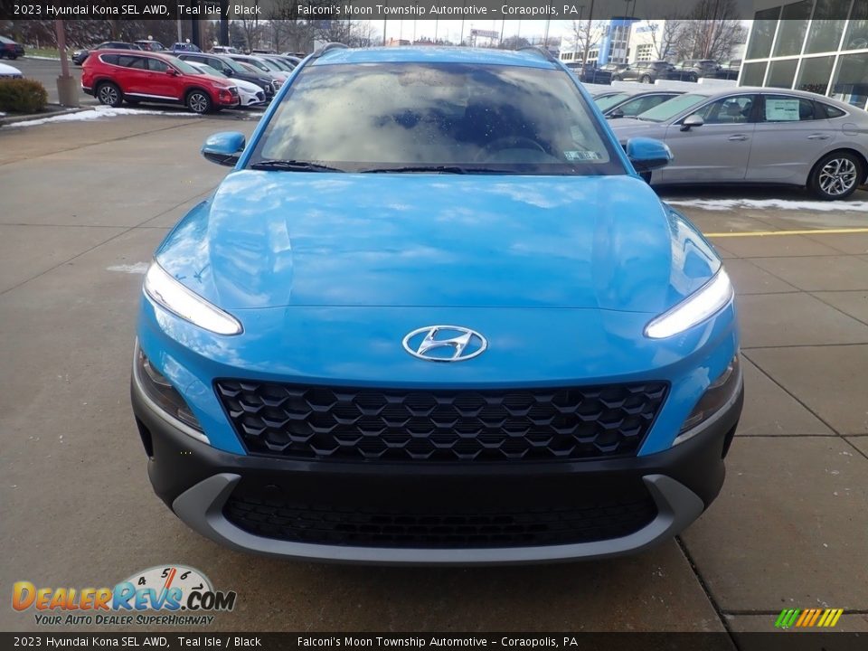 2023 Hyundai Kona SEL AWD Teal Isle / Black Photo #8