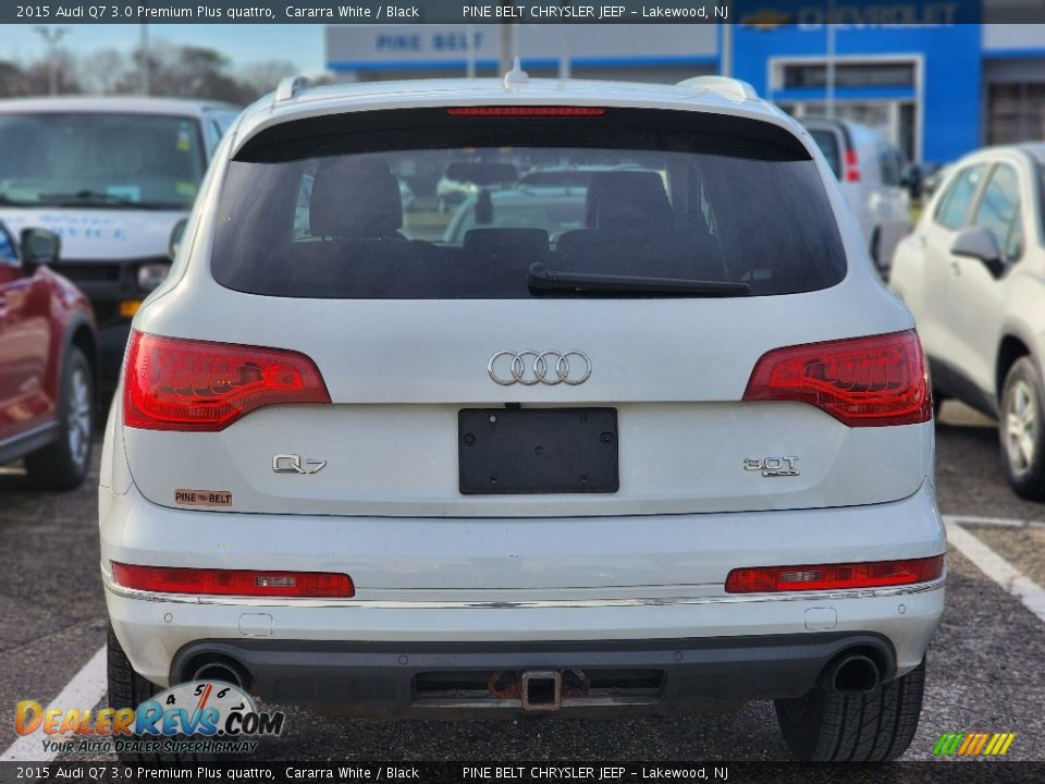 2015 Audi Q7 3.0 Premium Plus quattro Cararra White / Black Photo #6