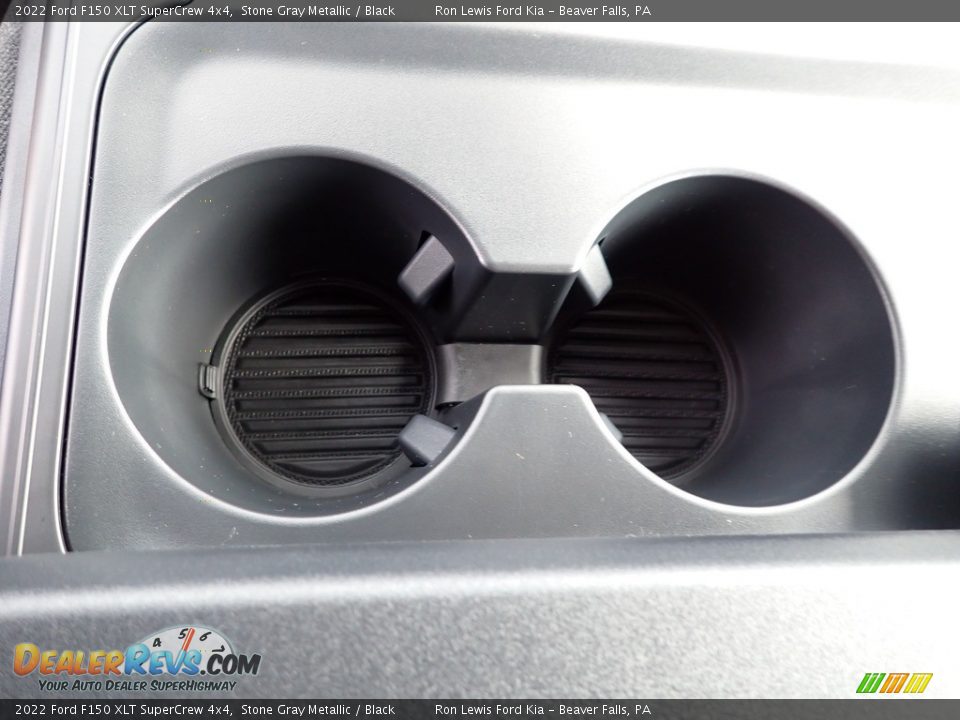 2022 Ford F150 XLT SuperCrew 4x4 Stone Gray Metallic / Black Photo #19