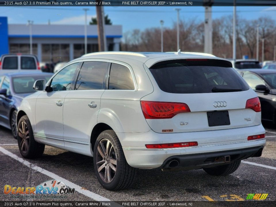 2015 Audi Q7 3.0 Premium Plus quattro Cararra White / Black Photo #7